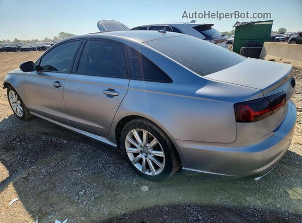 WAUFFAFC4GN098749 2016 AUDI A6 Silver Trasero izquierdo