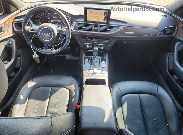 WAUFFAFC4GN098749 2016 AUDI A6 Silver Vista del salpicadero