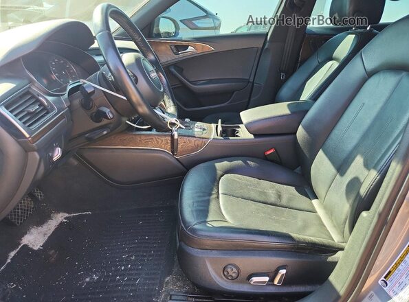 WAUFFAFC4GN098749 2016 AUDI A6 Silver Vista interior delantera