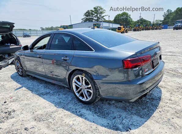 WAUFFAFC8HN064069 2017 AUDI S6 Gray Rear left