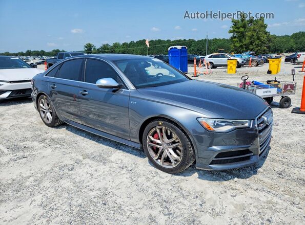 WAUFFAFC8HN064069 2017 AUDI S6 Gray Front right