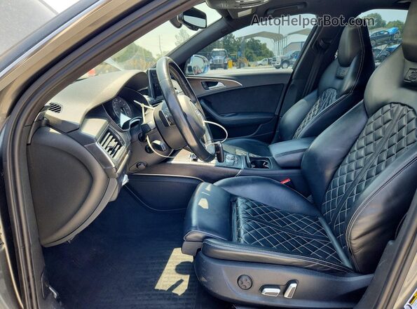 WAUFFAFC8HN064069 2017 AUDI S6 Gray Front interior view