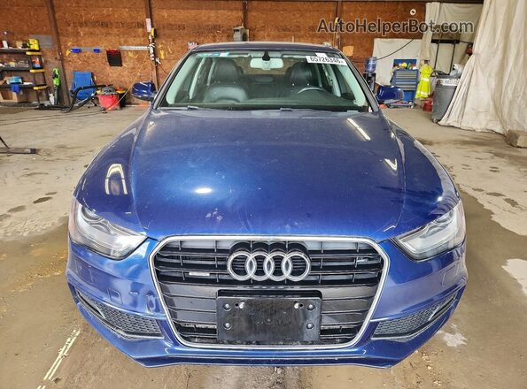 WAUFFAFL0GA004020 2016 AUDI A4 Синий Вид спереди
