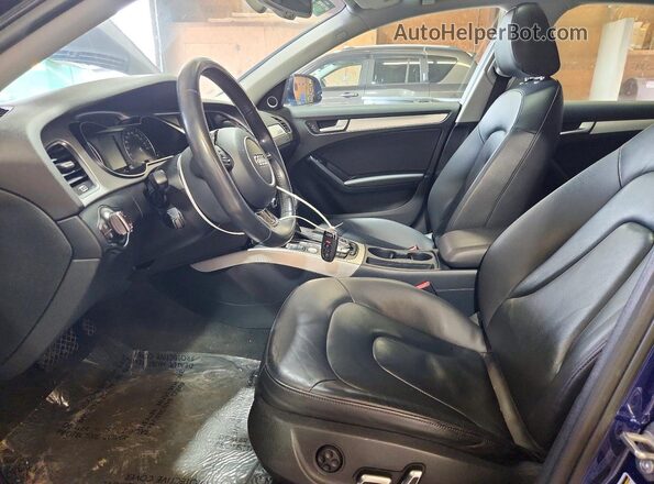 WAUFFAFL0GA004020 2016 AUDI A4 Синий Вид салона спереди