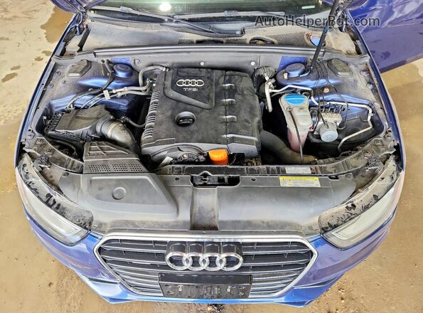 WAUFFAFL0GA004020 2016 AUDI A4 Синий Вид задней части салона