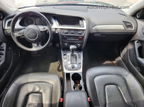 WAUFFAFL3GN011617 2016 AUDI A4 Black Widok zestawu wskaźników