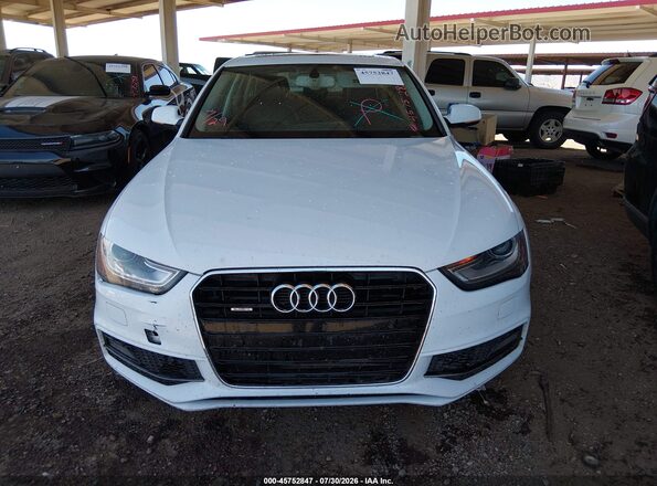 WAUFFAFL6GN004970 2016 AUDI A4 White ხელსაწყოთა პანელის ხედი
