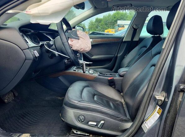 WAUFFAFL8GN017137 2016 AUDI A4 Серый Вид салона спереди
