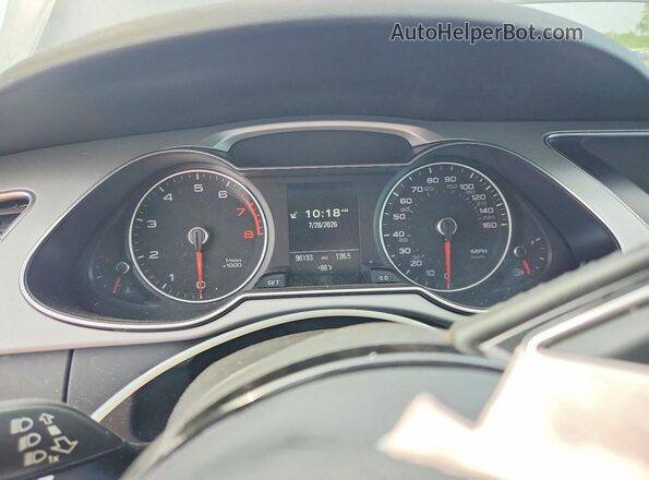 WAUFFAFL8GN017137 2016 AUDI A4 Серый Вид щитка приборов