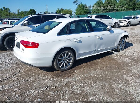 WAUFFAFL9GA004081 2016 AUDI A4 White Tył prawy