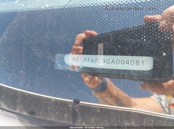 WAUFFAFL9GA004081 2016 AUDI A4 White Widok komory silnika