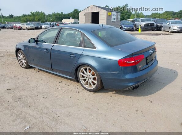 WAUFFAFL9GN001738 2016 AUDI A4 Blue Հետևի ձախ