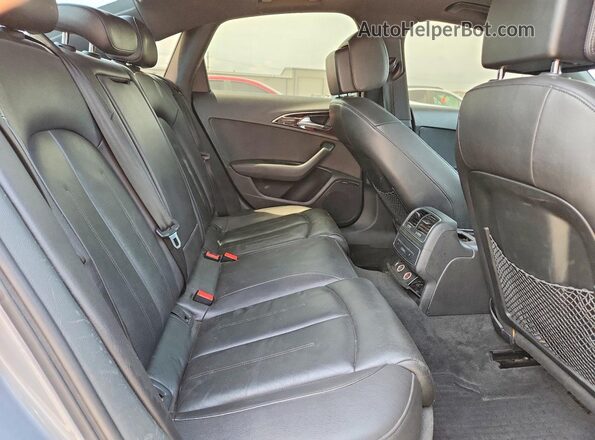 WAUFGAFC1GN162212 2016 AUDI A6 Silver უკანა სავარძლების ხედი