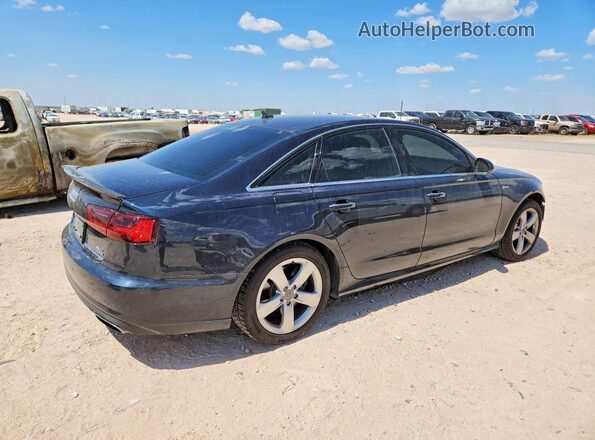 WAUFGAFC2GN013274 2016 AUDI A6 Gray Trasero derecho