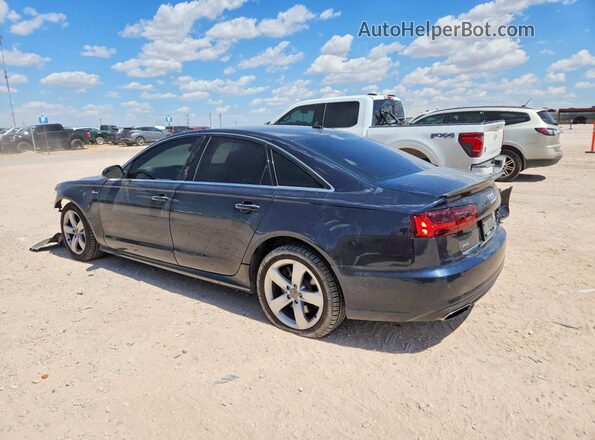 WAUFGAFC2GN013274 2016 AUDI A6 Gray Trasero izquierdo