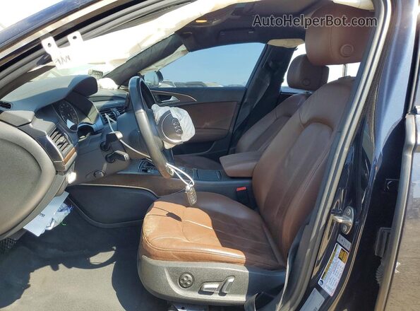 WAUFGAFC4GN101243 2016 AUDI A6 Charcoal Front interior view