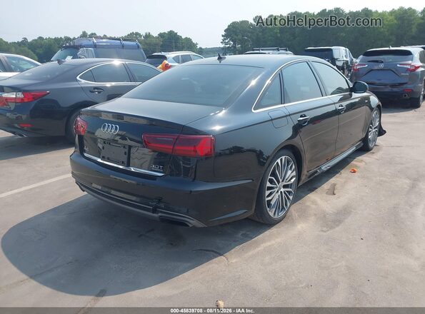 WAUFGAFCXGN005679 2016 AUDI A6 Черный Задняя правая четверть