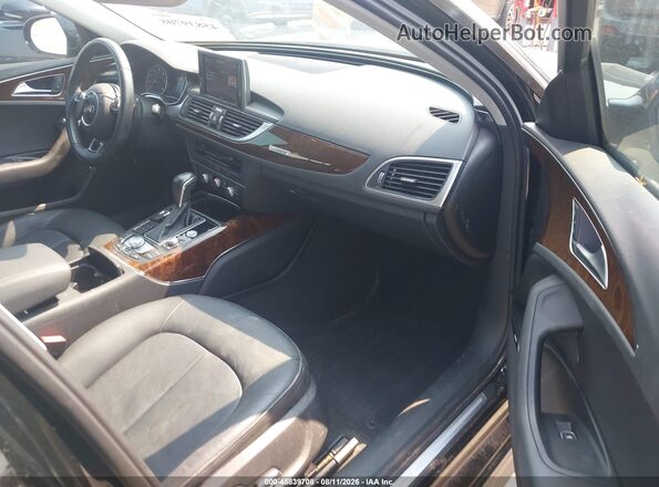 WAUFGAFCXGN005679 2016 AUDI A6 Черный Вид салона спереди