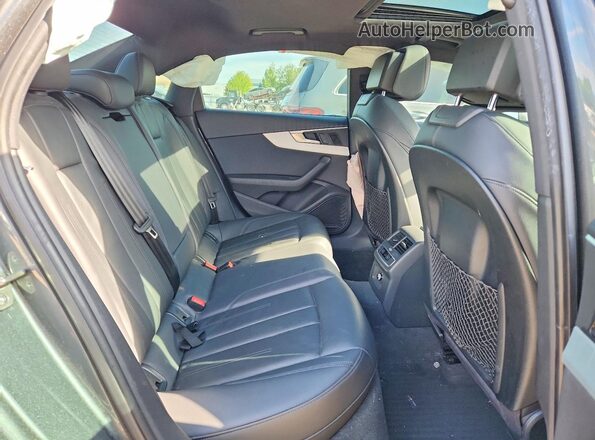 WAUFNAF41HN032379 2017 AUDI A4 Gray Rear seats view