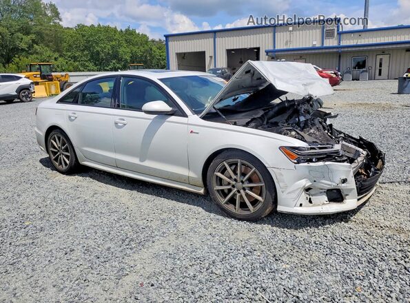WAUG3AFC4JN112055 2018 AUDI A6 White წინა მარჯვენა