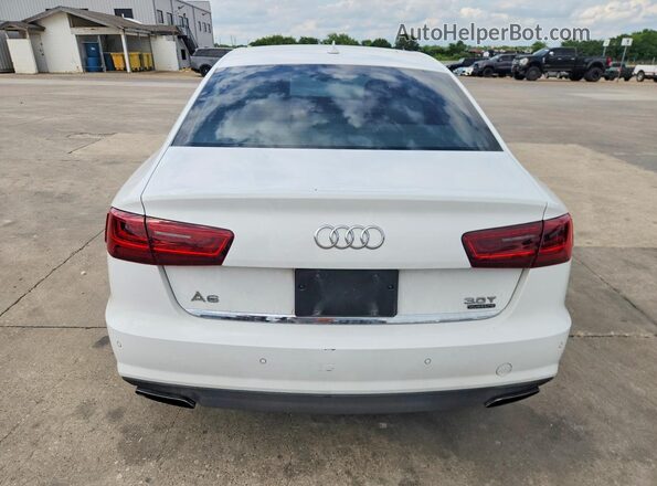 WAUG3AFC5JN027659 2018 AUDI A6 White Vista trasera