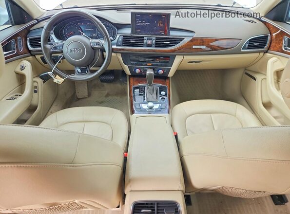 WAUG3AFC5JN027659 2018 AUDI A6 White Vista del salpicadero