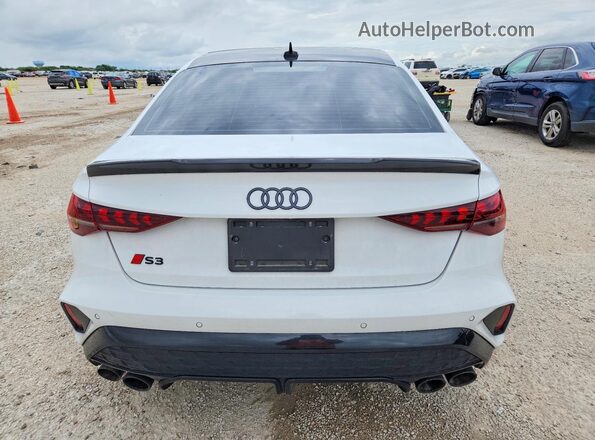 WAUG5DGY5TA032392 2026 AUDI S3 White უკანა ხედი