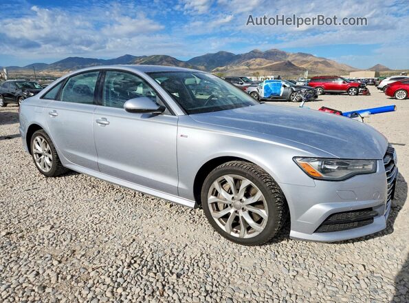 WAUG8AFC0HN101243 2017 AUDI A6 Silver Передня права чверть