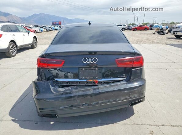 WAUG8AFC1JN028017 2018 AUDI A6 Black Rear view