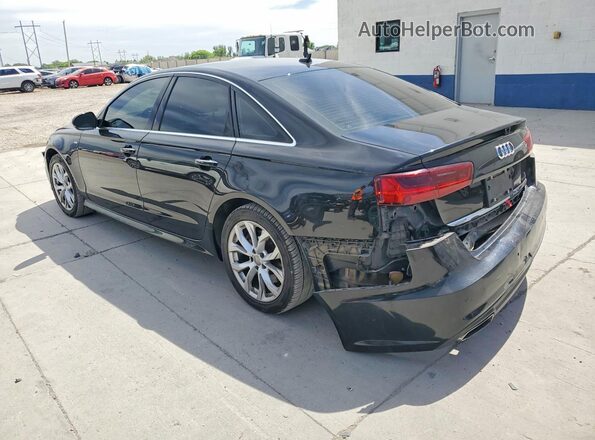 WAUG8AFC1JN028017 2018 AUDI A6 Black Rear left