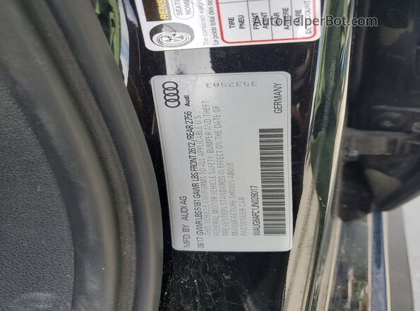 WAUG8AFC1JN028017 2018 AUDI A6 Black Engine compartment view