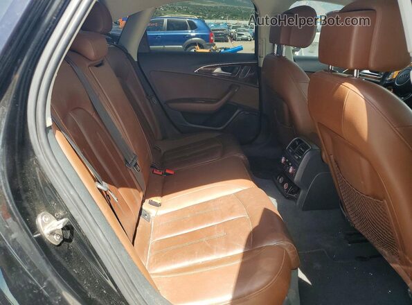 WAUG8AFC1JN028017 2018 AUDI A6 Black Rear seats view