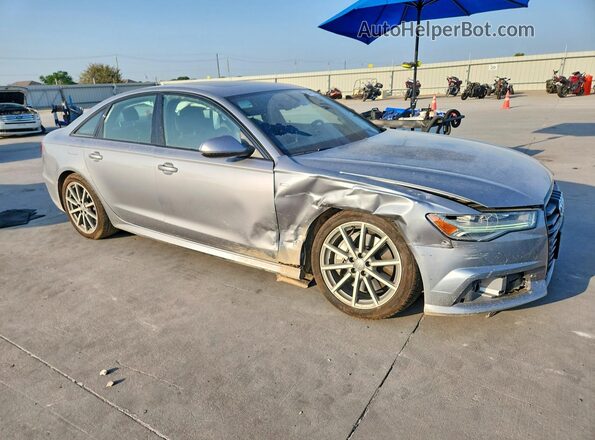 WAUG8AFC1JN059946 2018 AUDI A6 Gray Przód prawy