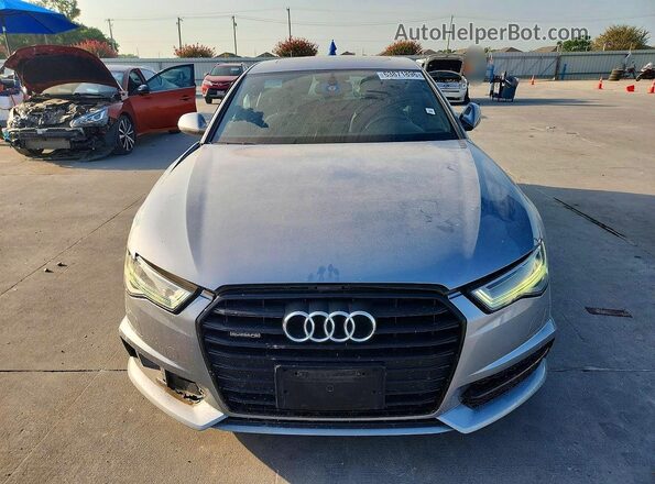 WAUG8AFC1JN059946 2018 AUDI A6 Gray Widok z przodu