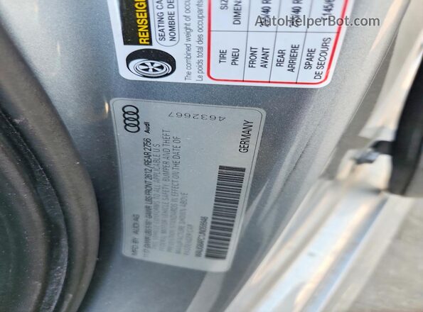 WAUG8AFC1JN059946 2018 AUDI A6 Gray Widok komory silnika