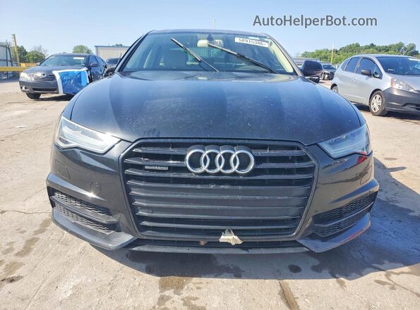 WAUG8AFC2JN105588 2018 AUDI A6 Black Front view