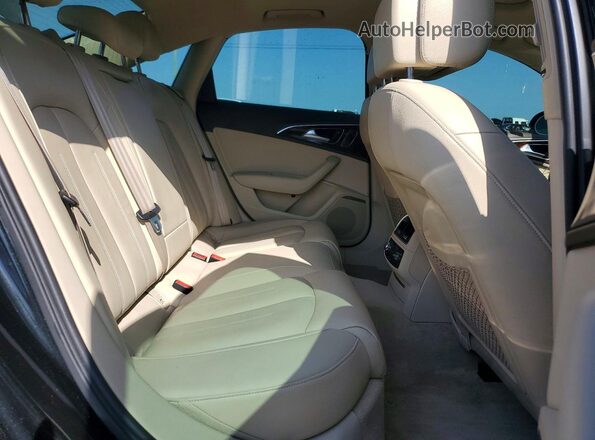 WAUG8AFC2JN105588 2018 AUDI A6 Black Rear seats view