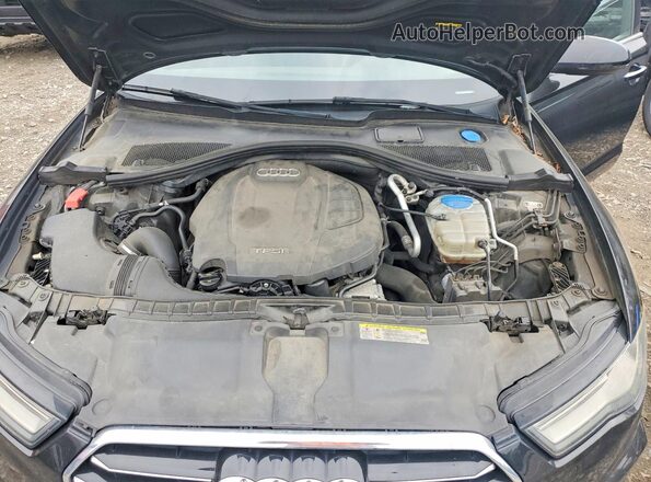 WAUG8AFC4HN079084 2017 AUDI A6 Black Սալոնի հետևի տեսք