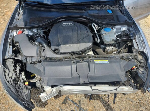 WAUG8AFC4JN095758 2018 AUDI A6 Silver Rear interior view