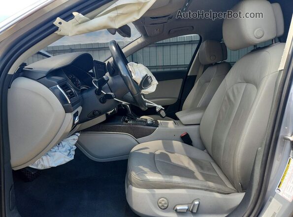 WAUG8AFC4JN095758 2018 AUDI A6 Silver Front interior view