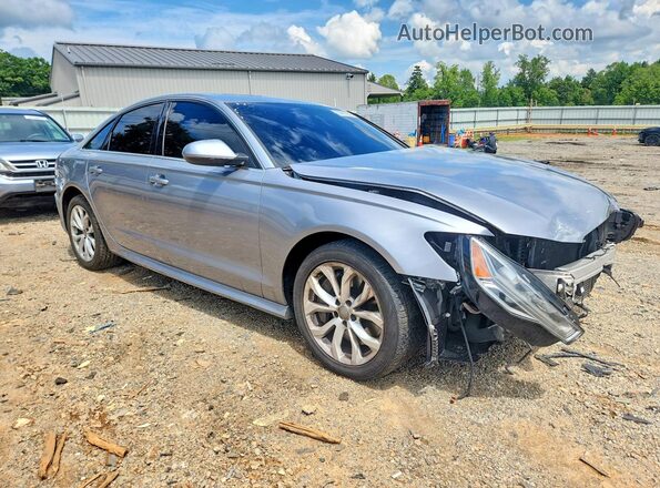 WAUG8AFC4JN095758 2018 AUDI A6 Silver Front right
