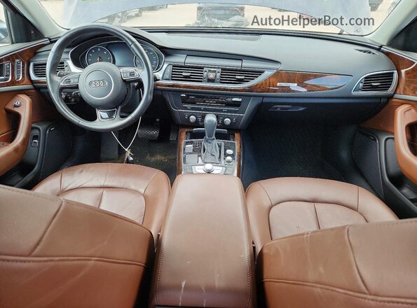 WAUG8AFC5HN125053 2017 AUDI A6 Black Vista del salpicadero