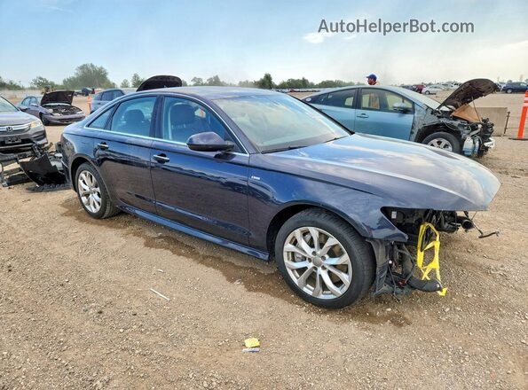 WAUG8AFC5HN125053 2017 AUDI A6 Black Delantero derecho