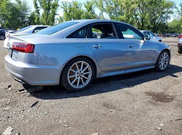WAUG8AFC6JN043600 2018 AUDI A6 Серебряный Задняя правая четверть