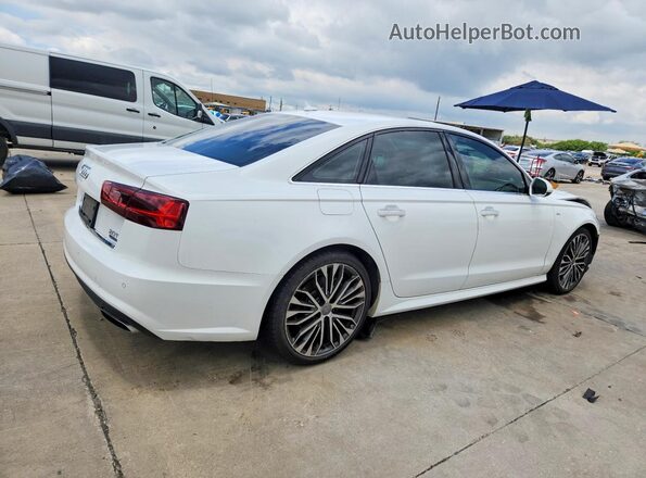 WAUG8AFC6JN088794 2018 AUDI A6 Белый Задняя правая четверть