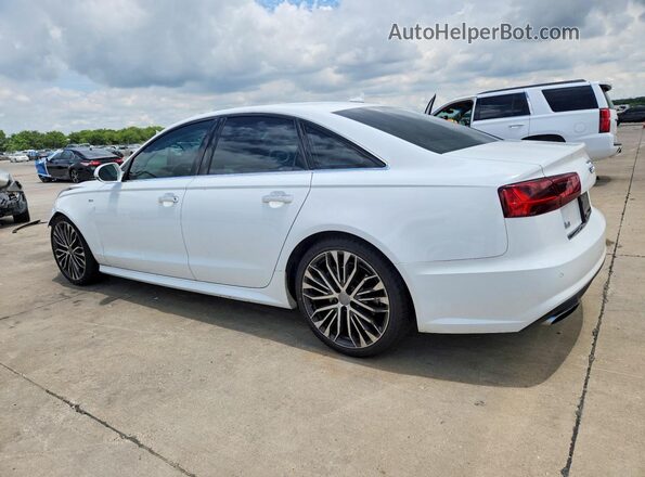 WAUG8AFC6JN088794 2018 AUDI A6 Белый Задняя левая четверть
