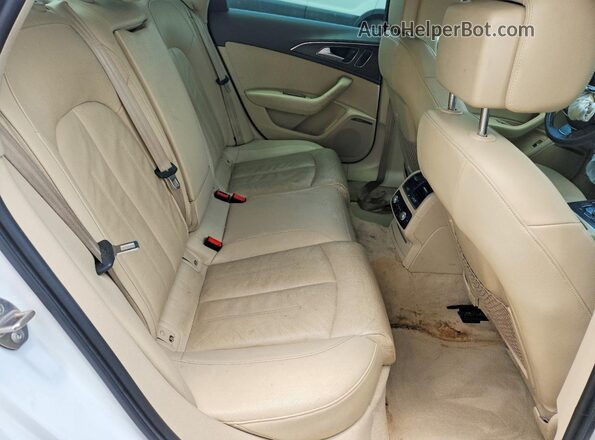 WAUG8AFC6JN088794 2018 AUDI A6 Белый Вид задних сидений