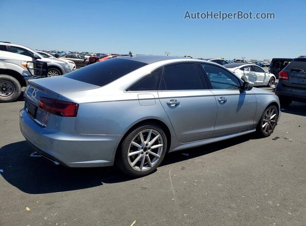 WAUG8AFC7JN026532 2018 AUDI A6 Серебряный Задняя правая четверть