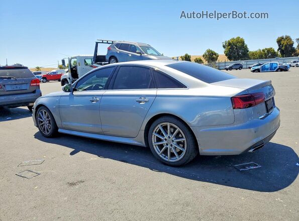 WAUG8AFC7JN026532 2018 AUDI A6 Серебряный Задняя левая четверть