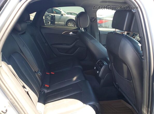 WAUG8AFC7JN026532 2018 AUDI A6 Серебряный Вид задних сидений